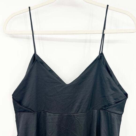 Vanity Fair Womens Vintage 90s Lingerie Date Night Satin Cami Midi Slip Dress - Picture 5 of 6